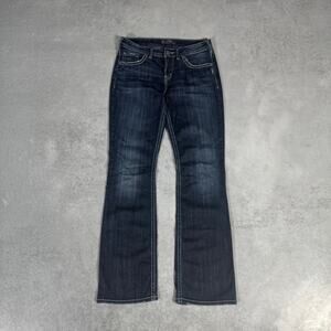 Silver Jeans Natsuki Bootcut Jeans Dark Wash - Size: 29x33